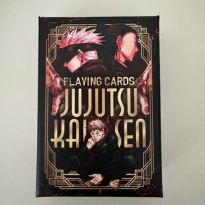 Jujutsu Kaisen anime official playing cards
